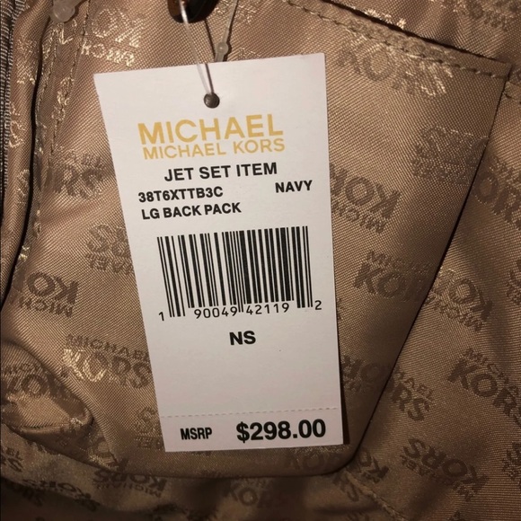 Michael Kors Backpack NWT - Picture 5 of 6